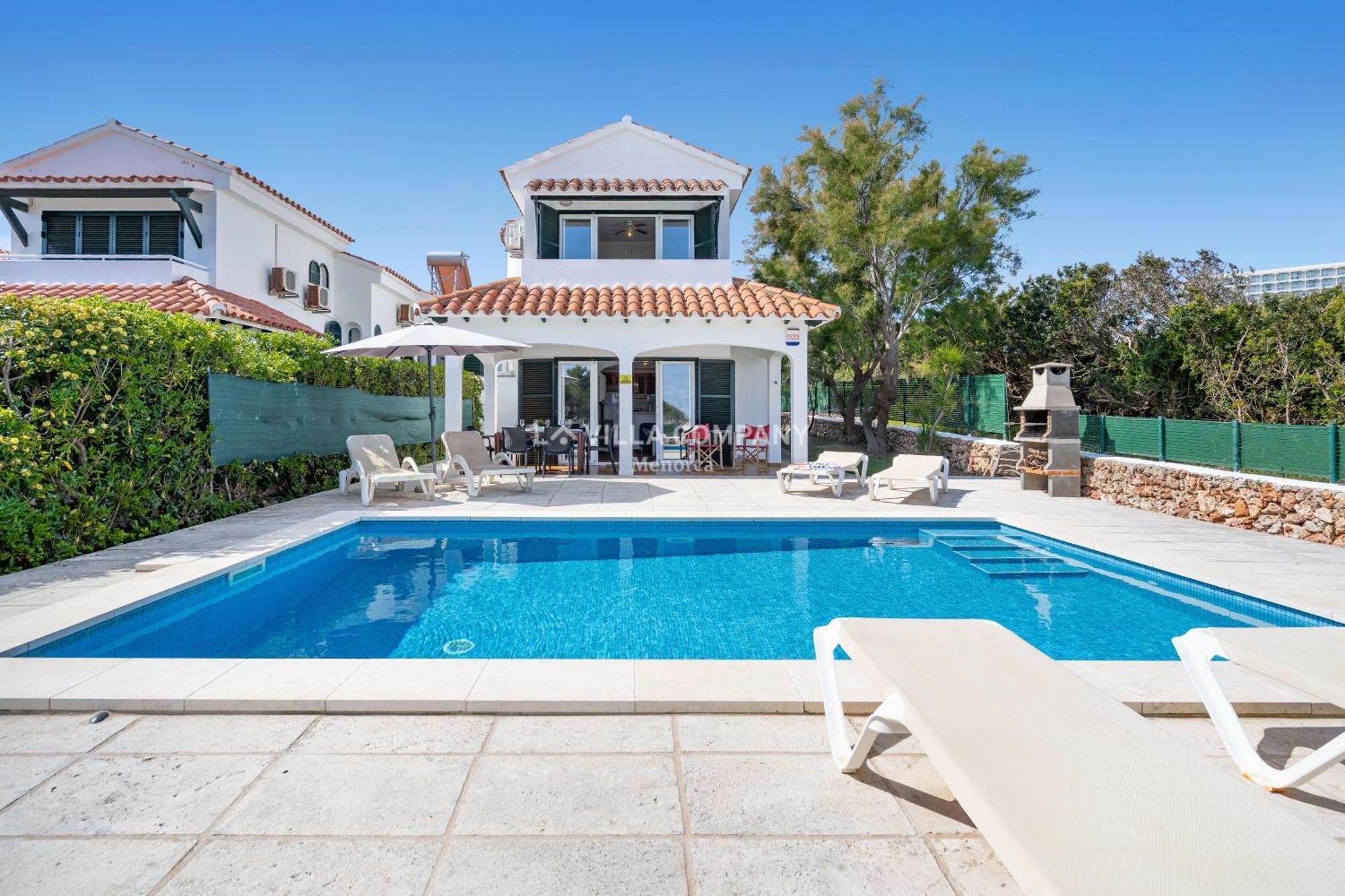 Villa Elsie Arenal d'en Castell Exterior foto